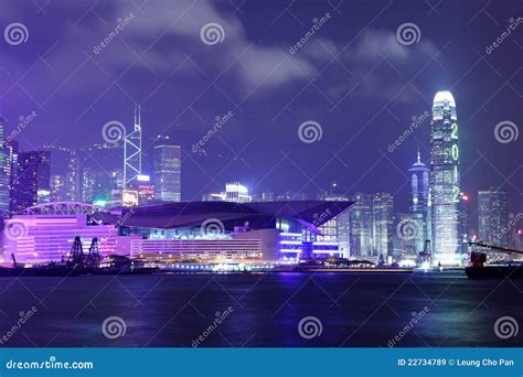 Hong Kong skyline stock image. Image of hongkong, cityscape - 22734789