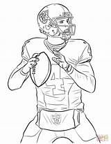 30  Football Player Coloring Pages Free Printable PDF & Online sketch template