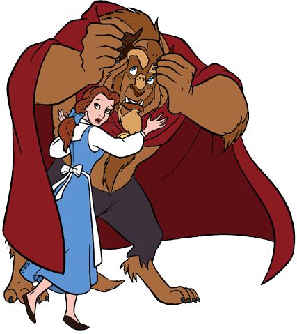 Belle and the Beast Clip Art | Disney Clip Art Galore