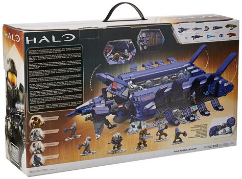 Mega Bloks Halo Covenant Spirit Dropship Exclusive Set #31847 ...