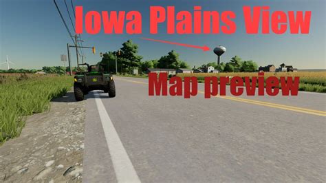 FS22 Map Preview! Iowa Plains View - YouTube