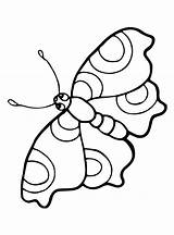 Vlinder Schmetterling Coloring Borboleta Kleurplaat Mariposa Farfalla  sketch template