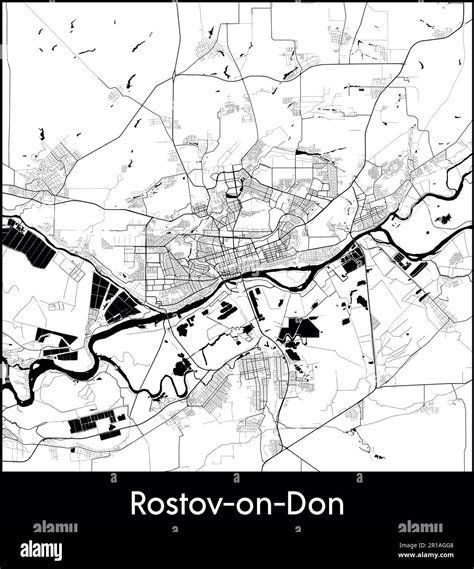 City Map Europe Russia Rostov on Don vector illustration Stock Vector Image & Art - Alamy