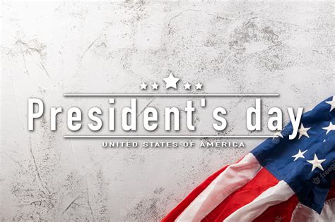 Premium Photo | Banner template design of presidents day