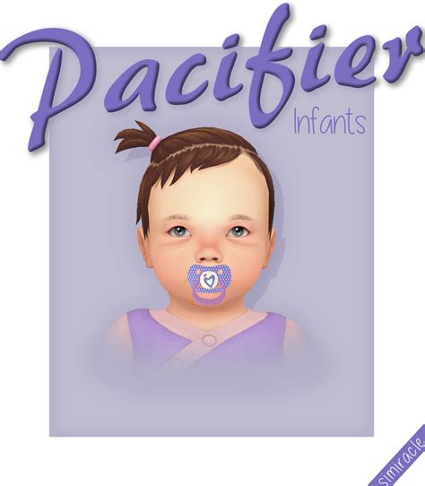 LOOKBOOKS ReBLOGs & 💋SIM DownLoads — simiracle: Random Pacifier - Infants ♥ 30 swatches...