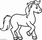 Horse Coloring Pages 65 Free Printables  ColoringAll sketch template