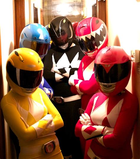 20 Years of Power Rangers : Mighty Morphin Power Rangers Cosplay