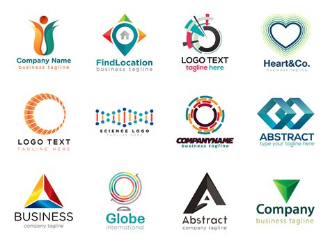 Modern logo design collection - Download Free Vectors, Clipart Graphics ...