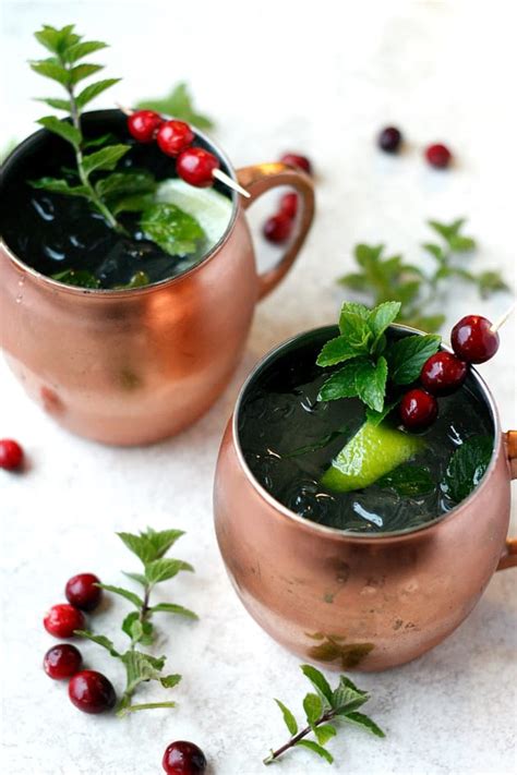 Cranberry Mule - Food Fanatic