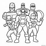 Super Hero Squad Coloring Page 58782 47321 sketch template