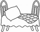 Bed coloring Page  Free Printable Coloring Pages sketch template