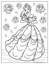 26 Beauty And The Beast Coloring Pages Free PDF Printables sketch template