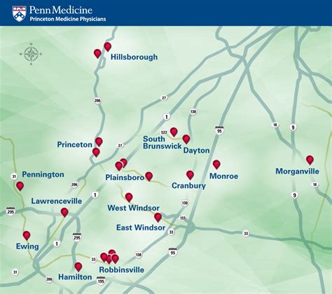 Locations | Penn Medicine Princeton Medicine Physicians