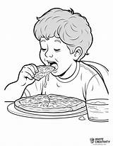 Pizza Coloring Pages Free Printable PDFs  Invite Creativity sketch template