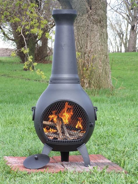 7 best images about The Blue Rooster Prairie Chiminea on Pinterest | Mouths, Safety and Hardware