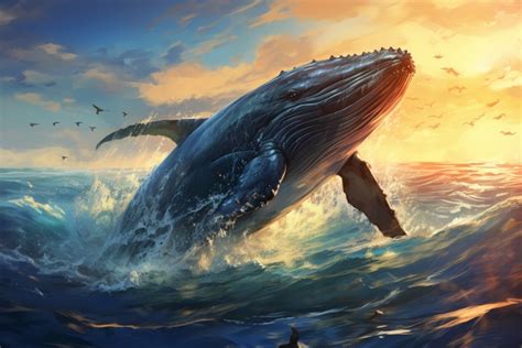 Blue Whale Breaching Free Stock Photo - Public Domain Pictures