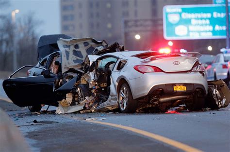 Three dead in horrific wrong-way crash in Queens