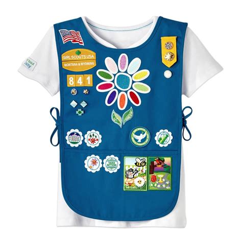 Girl Scout Shirt for Adult, Cadette Journey Badges new (2) plus badges ...