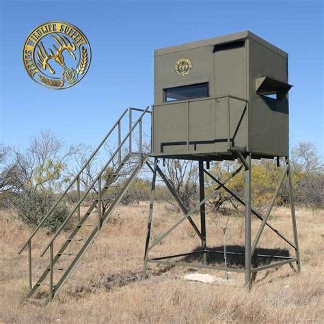 5x7 Deer Blinds for Sale - Elevated Deer Blinds | Texas Wildlife Supply