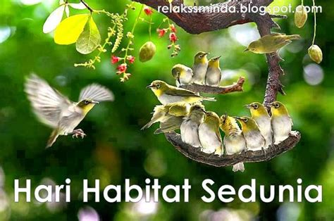 Sambutan Hari Habitat Sedunia -World Habitat Day - Relaks Minda