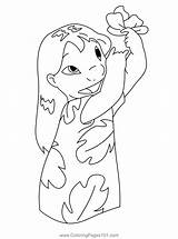 Cute Lilo Coloring Page For Kids  Free & Stitch Printable sketch template