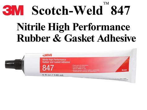 3M Scotch-Weld 847 Adesivo de Nitrilo de alto desempenho PROMO -50% - A ...