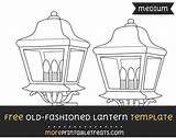 Old Fashioned Lantern Coloring Pages sketch template