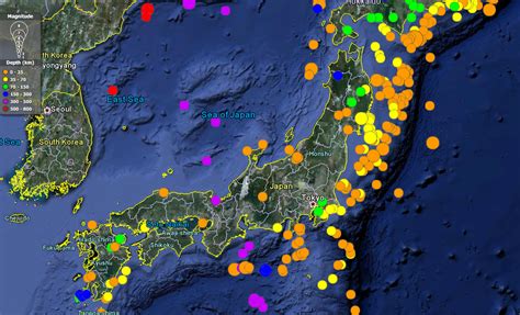 Looking Into Japan's Fault; Mapping the Depth of Japan's Earthquakes - VISTA HEIGHTS 8TH GRADE ...