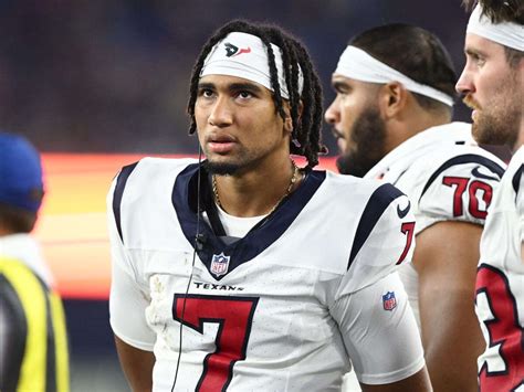 CJ Stroud Injury: Texans QB not involved in practice session ahead of ...