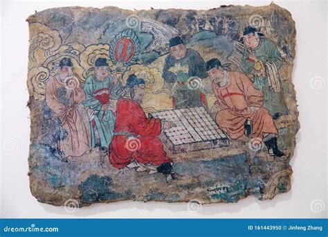 Ancient Chinese mural editorial image. Image of chinese - 161443950