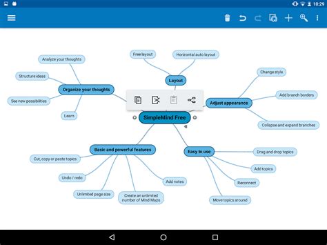 SimpleMind Free mind mapping - Android Apps on Google Play