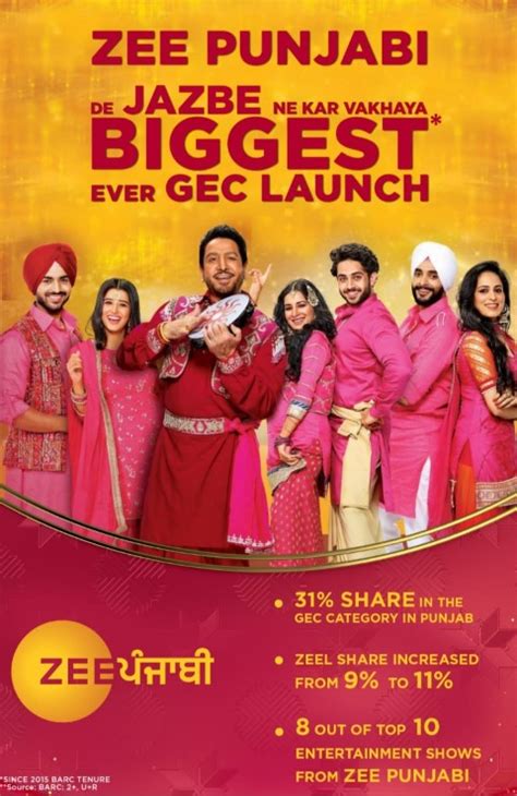 Zee Punjabi breaks records, becomes the biggest general entertainment channel launch ...