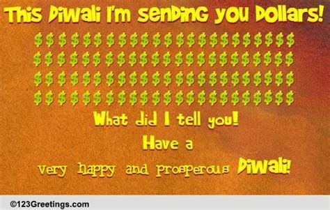 A Fun Diwali Wish! Free Fun eCards, Greeting Cards | 123 Greetings