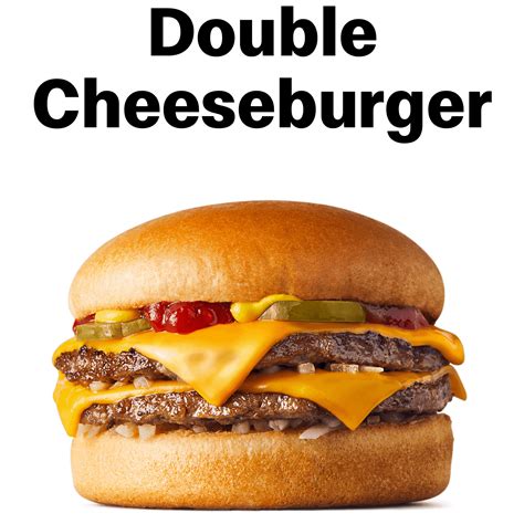 Double Cheeseburger | Beef Burger | McDonald's AU