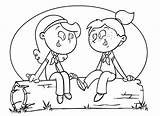 Girl Guides Brownie Girl Scouts Brownies girl sketch template
