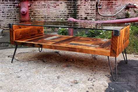 Tempered Glass Coffee Table – Recycled Brooklyn