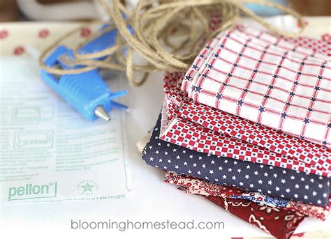 DIY Fabric Banner by Blooming Homestead - Blooming Homestead