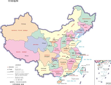 China Map Provinces Cities - Goldia Gabriellia