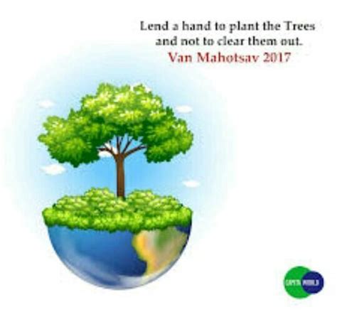 Poster on van mahotsav - Brainly.in