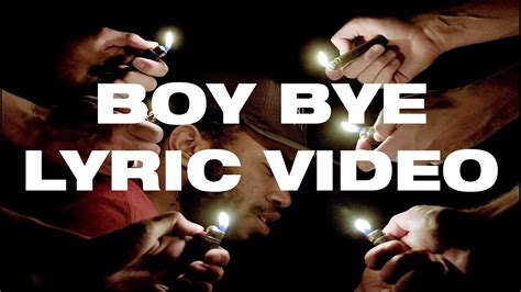 BROCKHAMPTON - BOY BYE (Lyric Video) - YouTube