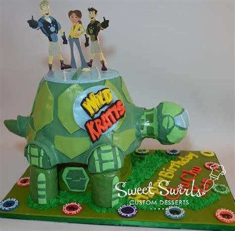 Wild Kratts Tortuga Cake | Yelp | Wild kratts birthday party, Wild kratts birthday, Wild kratts ...