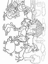 Barnyard Coloring Pages sketch template