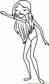 Swimsuit Coloring Page At GetColoringscom  Free Printable Colorings sketch template
