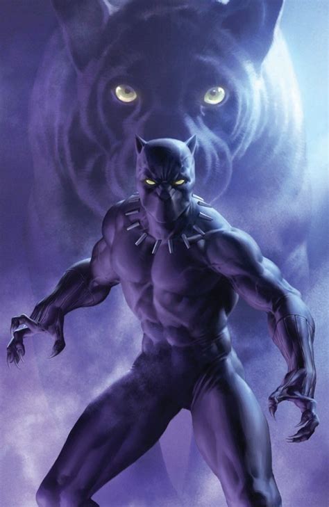 Black Panther Figure,Black Panther on the Throne,Black Panther Statue ...