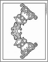 90 Celtic Coloring Pages Irish Scottish Gaelic sketch template