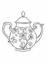 10  Free Printable Teapot Coloring Pages For Fun And Relaxation sketch template