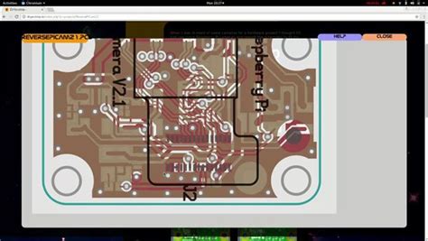 Raspberry Pi Camera Schematic