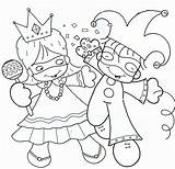 Carnaval Kleurplaten Ausmalbilder Karneval Nar Coloriage Kleurplaat  sketch template