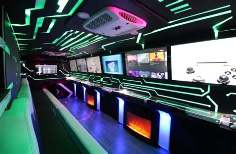 GAMING BUS | Party bus, Dream cars, Bus games