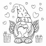 Gnome Coloring Pages Printable For Free Download sketch template